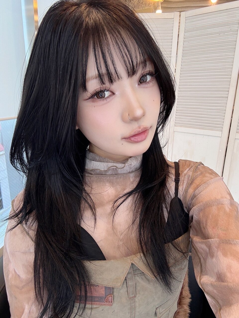 平日限定【学割U24限定】似合わせ小顔カット+コテ巻き仕上げ　\5000