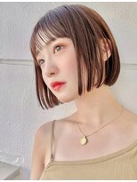 サンドパールス 仙台店(sand PALCE)&nbsp;ミニボブ/レイヤーカット/ショートボブ/ボブ/仙台美容室