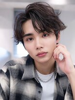 エフエム 離れ 明大前(FM)&nbsp;MEN’SHAIR×リバースセンターパート/フェザーパーマ/メンズ