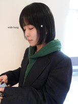 メゾンシアー(Maison Sheer)&nbsp;切りっぱなしボブ