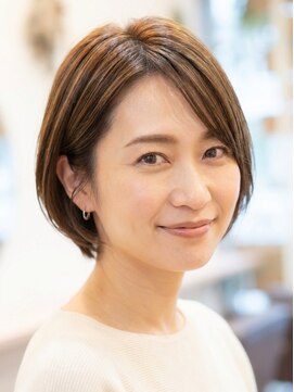 エメールヘア(aimere hair) 大人可愛い丸みショートボブ