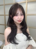 アイドットプラス 新宿(i.+SHINJUKU)&nbsp;暗髪ロング前髪縮毛矯正新宿