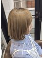 オーガスト ヘア ネイル(AUGUST hair nail)&nbsp;ハイトーン×ボブ