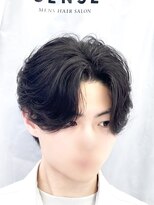 メンズヘアセンス 渋谷(MEN'S HAIR SENSE)&nbsp;ニュアンスパーマ/センターパート/メンズ/眉毛/フェザーパーマ