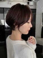アビー(ABBEY) ショートショートボブショートヘア大人ショート耳掛けショート