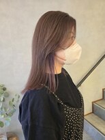 ヴィサージュメゾン(VISAGE maison)&nbsp;ターコイズブラウン×インナーピンクパープル