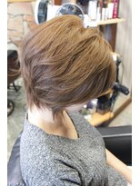 オーバーキャプテンネイキッド(OVER CAPTAIN NAKED)&nbsp;骨格補正＊根元から動くフェザーショートカット