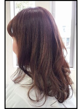 メタ(META) カット+毛髪再生プレミアムカラー（９レベル/ウォームブラウン）