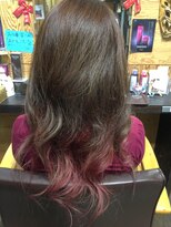 ユートピア(U topia)&nbsp;ピンクレッドグラデーションカラー