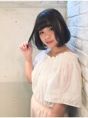 【Paige by neolive/吉祥寺】ピュアボブ×艶ブラウン