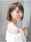 流しバング　まとまりボブ☆