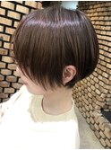 宇都宮美容室 Bliss by Natural レザーショート えりあし　前髪