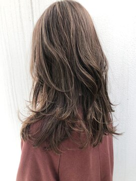 アルバム 渋谷パルコ(ALBUM) スモーキーグレージュハイライト_アッシュブラウン_ba277363