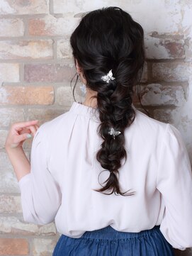 ビーピージェイズ 宇城店(BPJ'S) ラプンツェル風☆編みおろしアレンジ