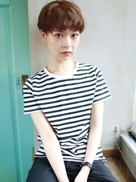 バース(BIRTH) 天神【BIRTH】セシルカット×耳かけウエーブココアブラウン