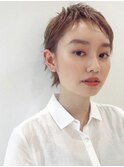 大人かわいいウルフベリショ#レイヤーカット#ウェットヘア
