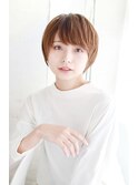 大人かわいい愛されショートボブ