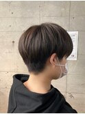 センターパートマッシュ_韓国マッシュサイドパート