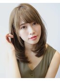 ー5歳★《大人レイヤー×ワンカール》でふわっとひし形ヘア京佳