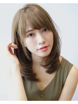 アフロート ルヴア(AFLOAT RUVUA) ー5歳★《大人レイヤー×ワンカール》でふわっとひし形ヘア京佳