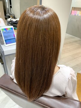 ヘアー ミッション 心斎橋店(hair Mission) 髪質改善とやわからグレージュ