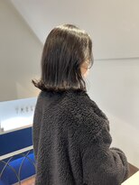 トレス(TRESS)&nbsp;外ハネボブ　レイヤーボブ　ブラウンベージュ