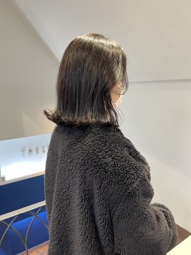 トレス(TRESS) 外ハネボブ　レイヤーボブ　ブラウンベージュ