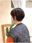 マッシュショート*丸みショート