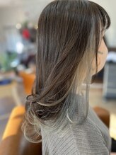 エイチ ヘア デザイン セカンド(h Hair Design 2nd.) インナーアッシュ