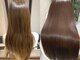 リリック(LyriQ)の写真/【金山駅南口1分】上質な絹の触り心地へ。広がり＆うねりに☆LyriQ式髪質改善ストレート!カラーも同時OK◎