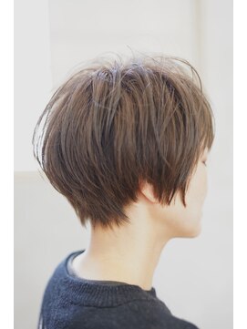 ポルム パプリカ(polum paprika) 大人可愛いナチュラル無造作感柔らかブラウンシースルーマッシュ