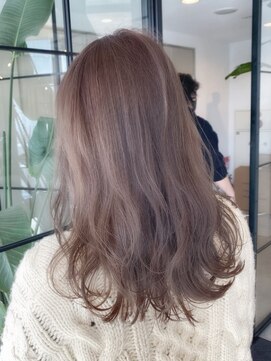 ラヴィズム(LUVISM) 10代20代30代ミルクティーベージュダブルカラーケアブリーチ