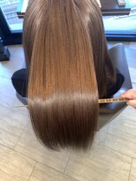 ライフ 忍ケ丘店(Lyfe)&nbsp;艶髪ロング髪質改善_シルキーベージュ斜めバングTOKIO_340