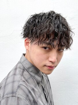 アカ(ACA) ツイストスパイラルパーマツイストパーマメンズマッシュ札幌大通