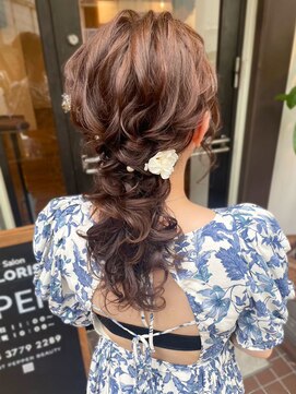 ティダスマイル(tida smile) ヘアアレンジお客様スタイル