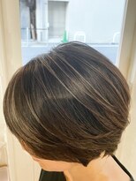 ヘアサロン リーフ(Hair Salon Leaf) 白髪ボカシ　コントラストハイライト