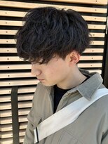 ニアウ 太田店(Niau)&nbsp;メンズパーマ波巻きスパイラルパーマツイストスパイラルパーマ