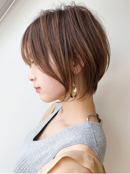 ヘアープロデュース ケー(Hair Produce K)の写真/【髪質改善/堺】骨格・毛流・髪色などを見極め”あなたに似合う”スタイルを。人気の前下がりショート◆