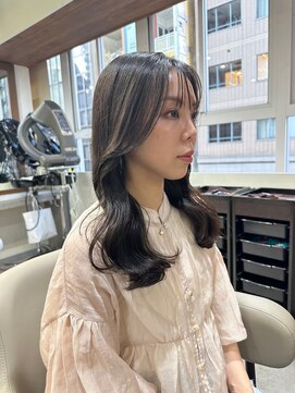 アミー 駒澤(Ammy komazawa) 韓国風コテ巻き風パーマ