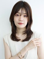 内巻きレイヤー*レイヤーカット*ロングレイヤー*前髪*白髪染めOK