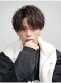 モテ髪ハーフアップショート