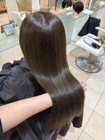 ビフィーノ イーリス 川西店(bifino iris)&nbsp;ハイライトで作るオリーブベージュ♪