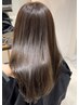 髪質改善カラー＋ツヤ髪カット￥14300