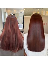 インテグリ 勝原店(INTEGRI)&nbsp;髪質改善カラー　ピンクver