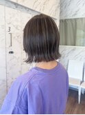 外はねボブ/ナチュラルハイライト