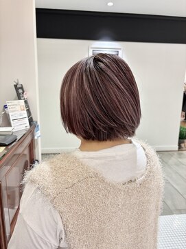 ビーハイブアヴェダ PARCO2店(BEHIVE AVEDA) 春色デザインカラー/sakuya