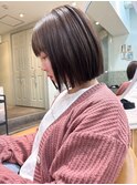 韓国/前髪/縮毛矯正/レイヤー/ショートボブ/ボブ