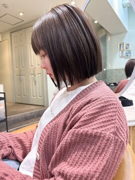 ロンド ロビン 栄(Lond robin) 韓国/前髪/縮毛矯正/レイヤー/ショートボブ/ボブ