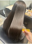 髪質改善ストレート