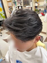 ふかくさ フェザー　テーパーフェード